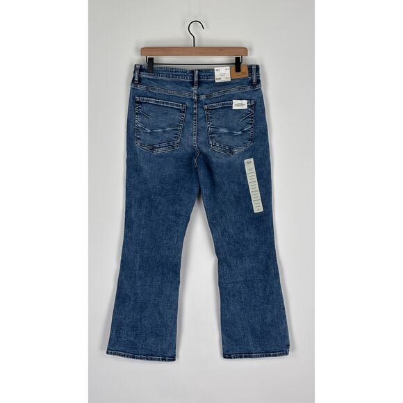 BKE Womens Payton Bootcut Stretch Jeans Mid Rise Size 31 x 30 Short New Denim - Picture 6 of 10